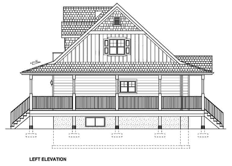 Country House Plan 99964 with 3 Beds, 4 Baths Picture 1