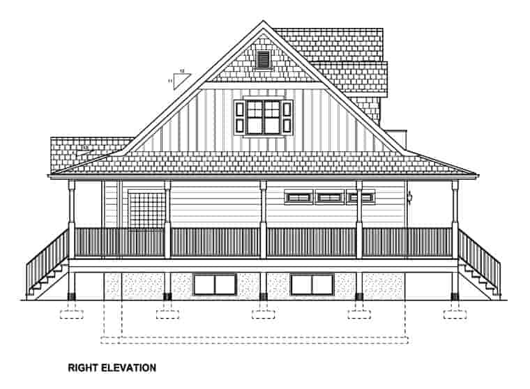 Country House Plan 99964 with 3 Beds, 4 Baths Picture 2