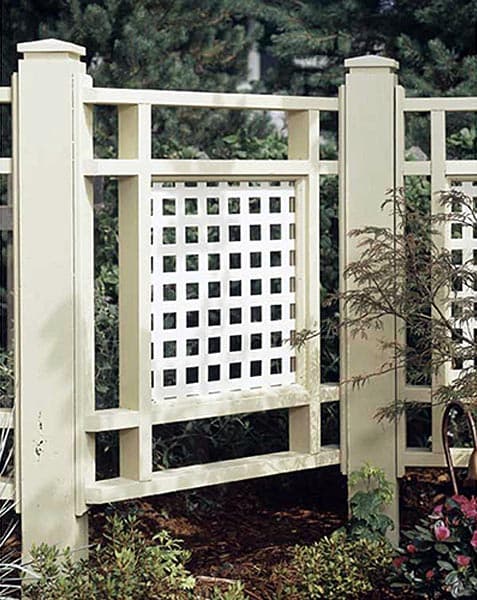 Good Neighbor Fence Woodworking Plan - Product Code DP-00323