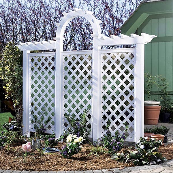 Arched Trellis Woodworking Plan