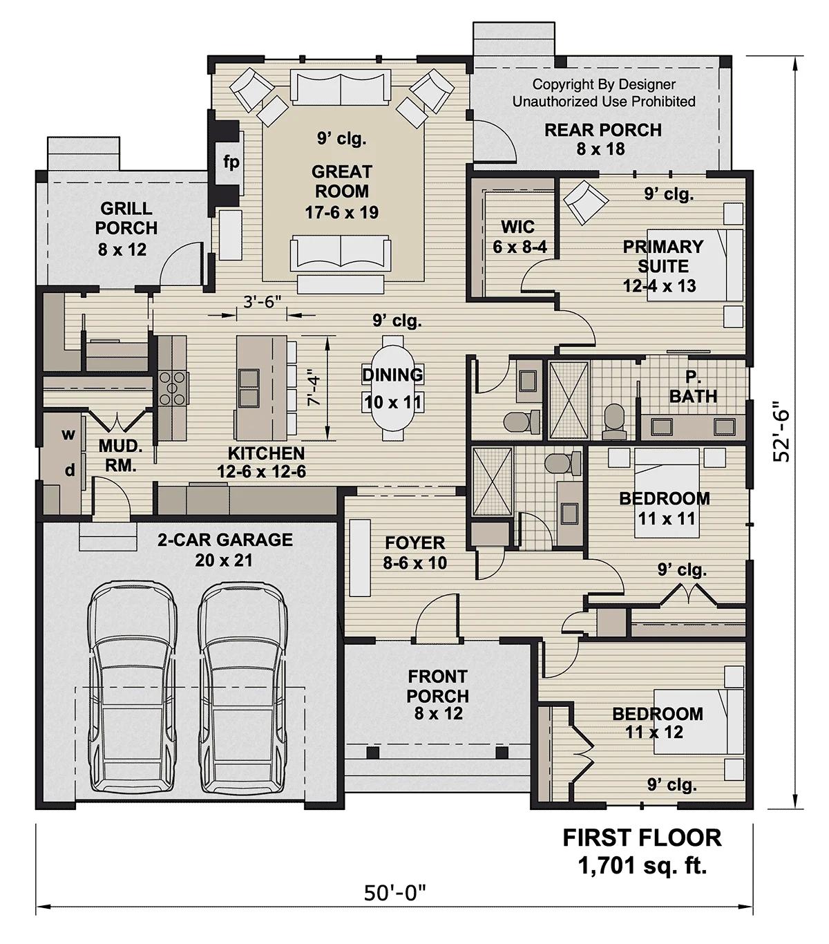 Plan Number 101955 | Order Code: 00WEB | COOLhouseplans.com | 800-482-0464