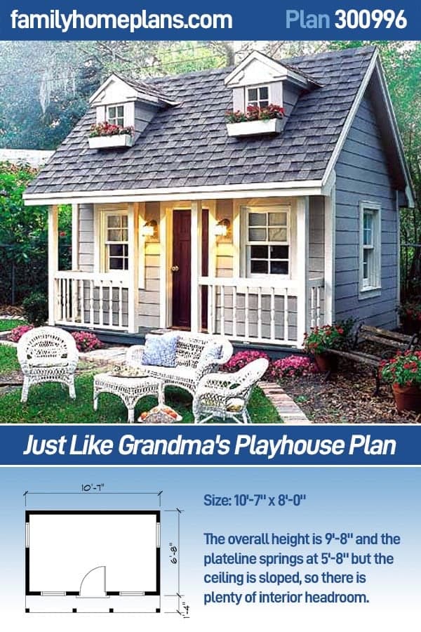 Just Like Grandma's Playhouse  - Project Plan 300996