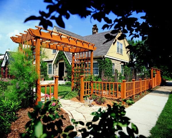 Welcoming Arbor and Fence - Project Plan 503495