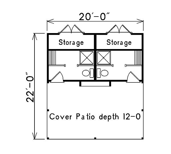Large Poolside Structure - Project Plan 85954