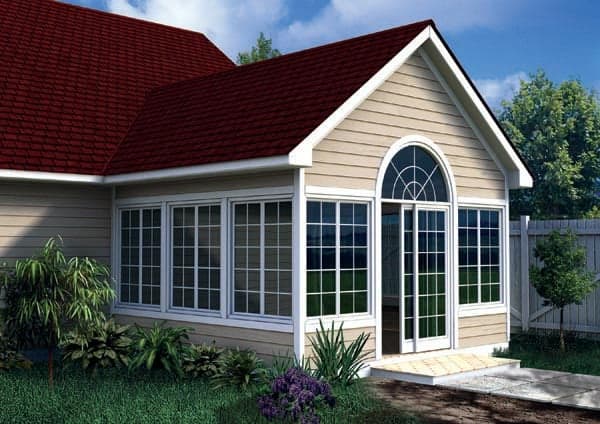 Gabled Sun Room Addition - Project Plan 90022