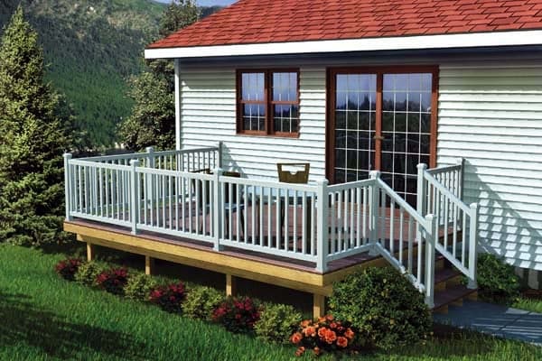 The Maintenance Free Easy Raised Deck - Project Plan 90052