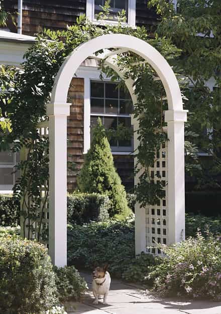 503518 - Arch-Topped Arbor