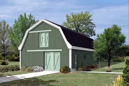 85942 - Pole Building - Horse Barn with Loft
