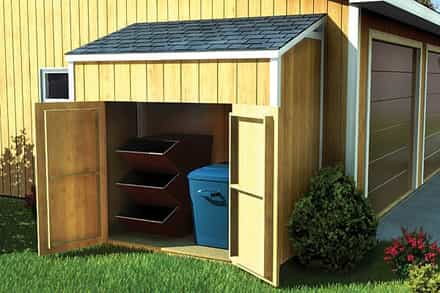 90031 - Lean-To Shed