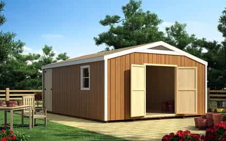 90056 - 16 x 16 Gable Shed