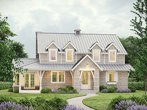 Cottage, Country, Craftsman, Farmhouse House Plan 100109 with 5 Beds, 6 Baths Elevation
