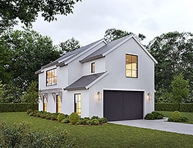 Plan Number 100117 - 887 Square Feet