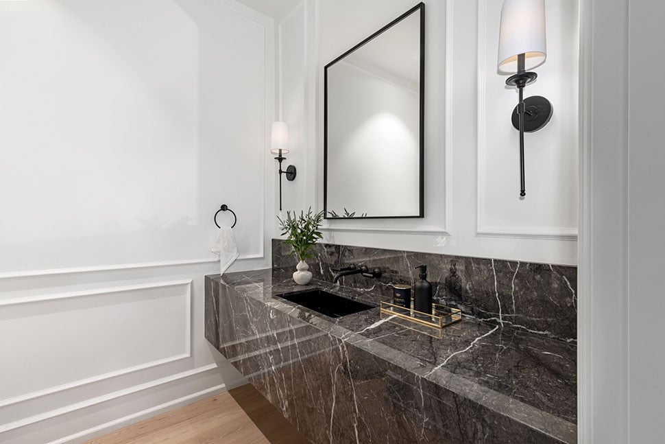 Contemporary, Farmhouse Plan with 3763 Sq. Ft., 4 Bedrooms, 4 Bathrooms, 2 Car Garage Picture 31