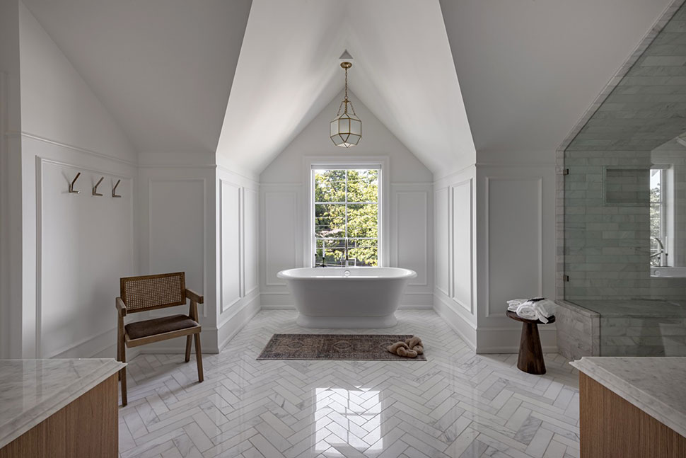 Contemporary, Farmhouse Plan with 3763 Sq. Ft., 4 Bedrooms, 4 Bathrooms, 2 Car Garage Picture 36