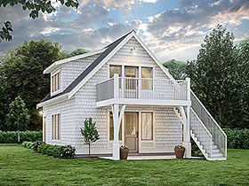 Plan Number 100188 - 553 Square Feet