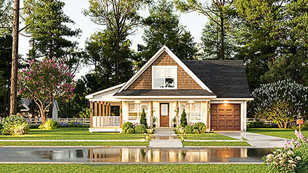 Plan Number 100219 - 1272 Square Feet