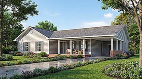 Plan Number 100265 - 1219 Square Feet