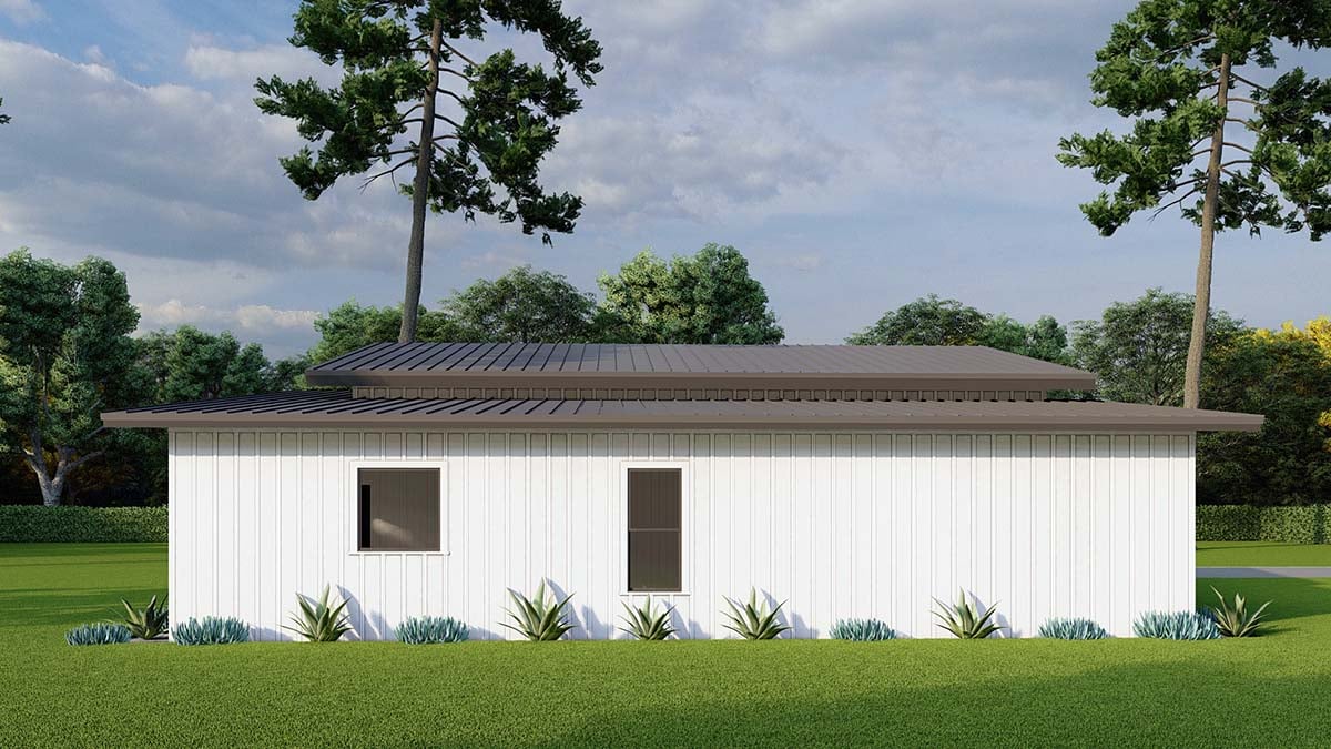 Contemporary, Modern Plan with 2219 Sq. Ft., 3 Bedrooms, 2 Bathrooms, 1 Car Garage Picture 3