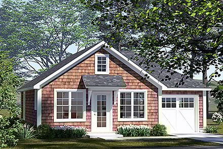 Plan Number 100640 - 627 Square Feet