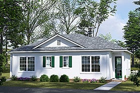 Plan Number 100677 - 896 Square Feet