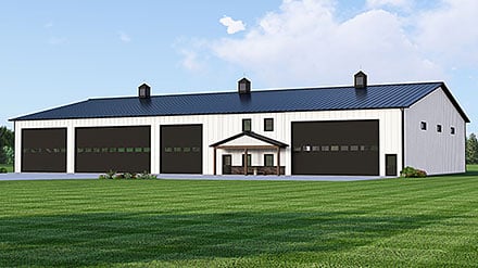 Garage-Living Plan 100718