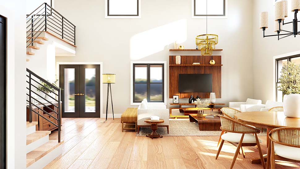 Barndominium, Country Plan with 3395 Sq. Ft., 4 Bedrooms, 4 Bathrooms, 2 Car Garage Picture 11