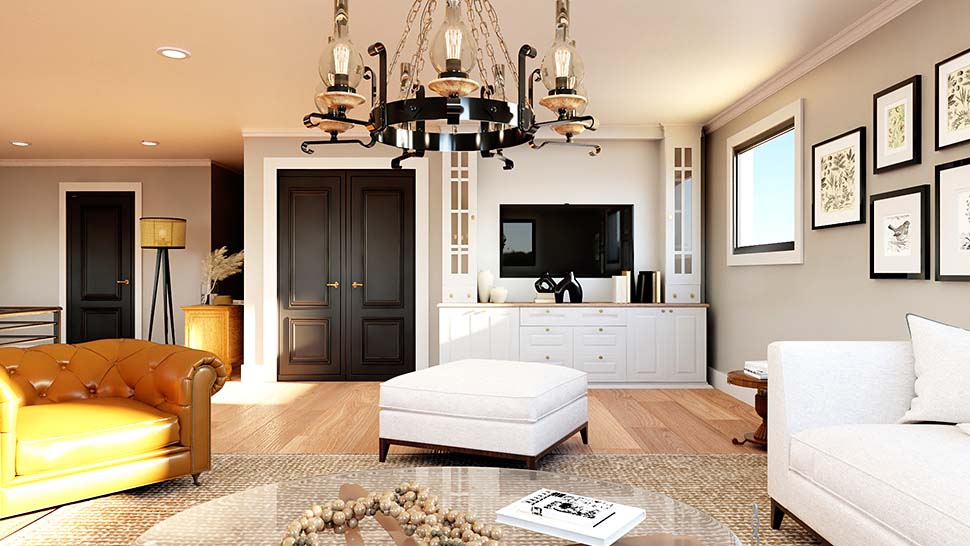 Barndominium, Country Plan with 3395 Sq. Ft., 4 Bedrooms, 4 Bathrooms, 2 Car Garage Picture 12