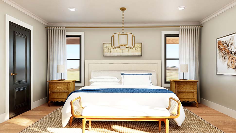 Barndominium, Country Plan with 3395 Sq. Ft., 4 Bedrooms, 4 Bathrooms, 2 Car Garage Picture 15