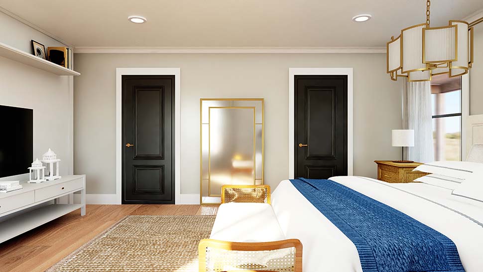 Barndominium, Country Plan with 3395 Sq. Ft., 4 Bedrooms, 4 Bathrooms, 2 Car Garage Picture 17