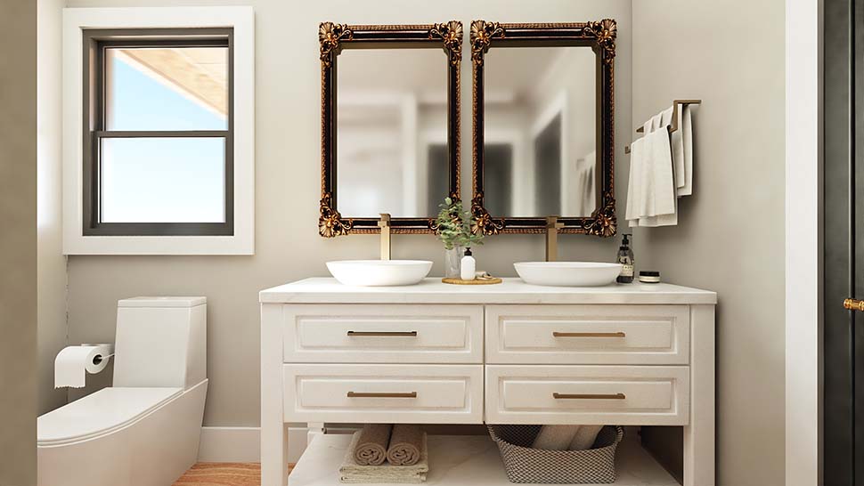 Barndominium, Country Plan with 3395 Sq. Ft., 4 Bedrooms, 4 Bathrooms, 2 Car Garage Picture 19