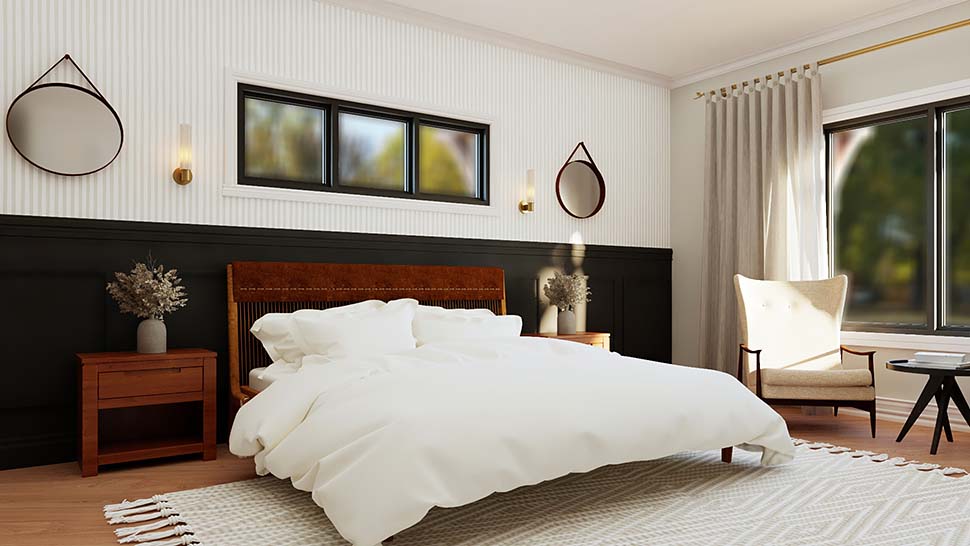 Coastal, Craftsman, New American, Ranch, Traditional Plan with 1785 Sq. Ft., 2 Bedrooms, 3 Bathrooms, 3 Car Garage Picture 14