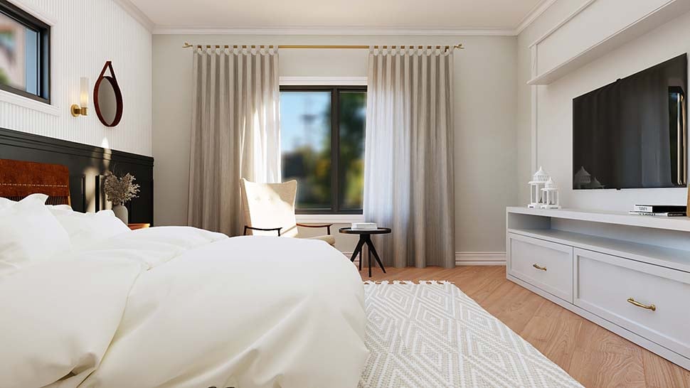 Coastal, Craftsman, New American, Ranch, Traditional Plan with 1785 Sq. Ft., 2 Bedrooms, 3 Bathrooms, 3 Car Garage Picture 15