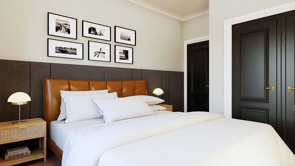 Coastal, Craftsman, New American, Ranch, Traditional Plan with 1785 Sq. Ft., 2 Bedrooms, 3 Bathrooms, 3 Car Garage Picture 19