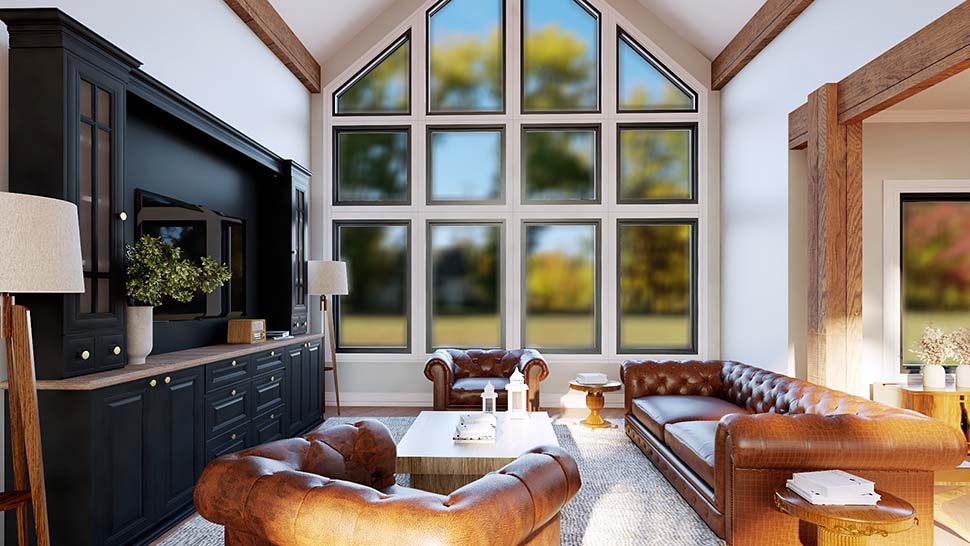 Coastal, Craftsman, New American, Ranch, Traditional Plan with 1785 Sq. Ft., 2 Bedrooms, 3 Bathrooms, 3 Car Garage Picture 9