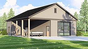 Plan Number 100734 - 435 Square Feet