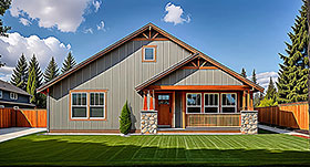 Plan Number 100831 - 912 Square Feet