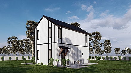 Plan Number 101100 - 778 Square Feet
