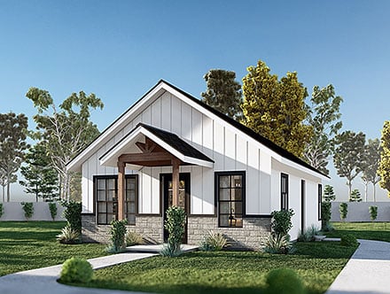 Plan Number 101101 - 963 Square Feet