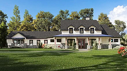 Plan Number 101118 - 2742 Square Feet