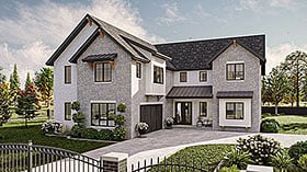 Plan Number 101414 - 4139 Square Feet