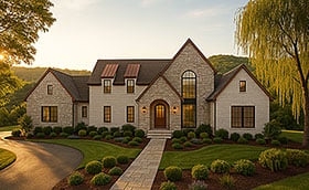 Plan Number 101819 - 4157 Square Feet