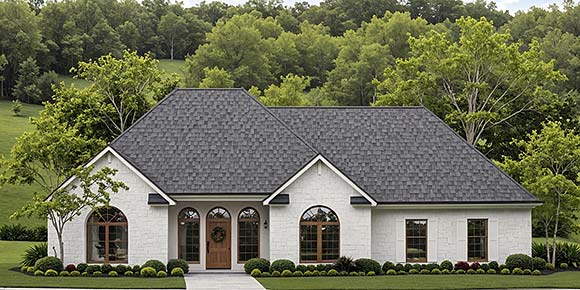 Country, European, Traditional House Plan 102016 with 3 Beds, 2 Baths, 2 Car Garage Elevation