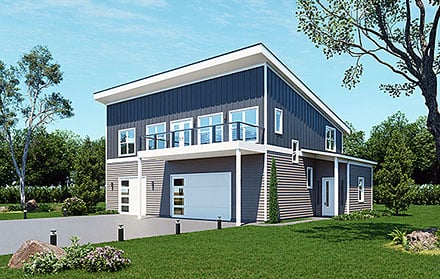 Garage-Living Plan 102603
