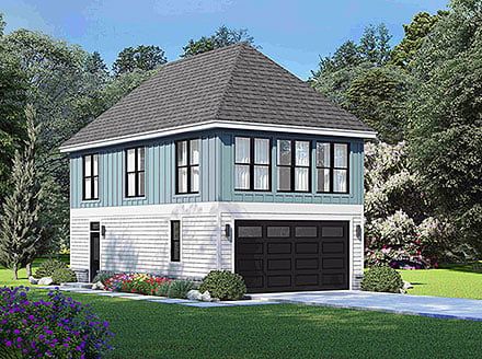 Garage-Living Plan 102614