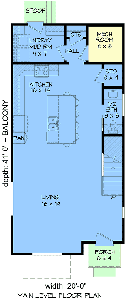 Coastal, Contemporary, Modern House Plan 102620 with 4 Beds, 4 Baths First Level Plan