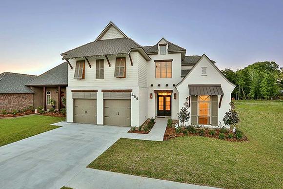 European, French Country, Southern House Plan 40314 with 4 Beds, 4 Baths, 2 Car Garage Elevation