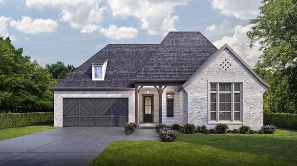 European, French Country House Plan 40323 with 4 Beds, 2 Baths, 2 Car Garage Elevation
