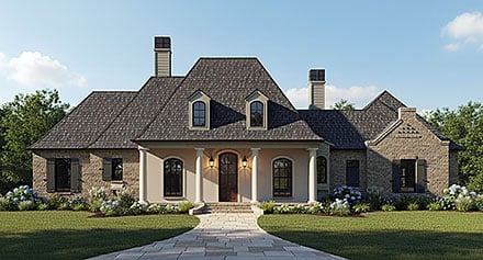 Plan Number 40388 - 2838 Square Feet