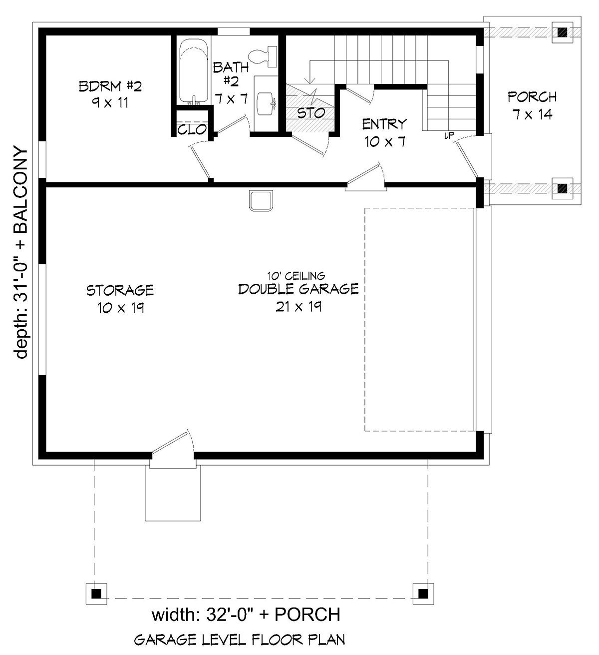 2 Car Garage Plans - Find 2 Car Garage Floor Plans & Designs