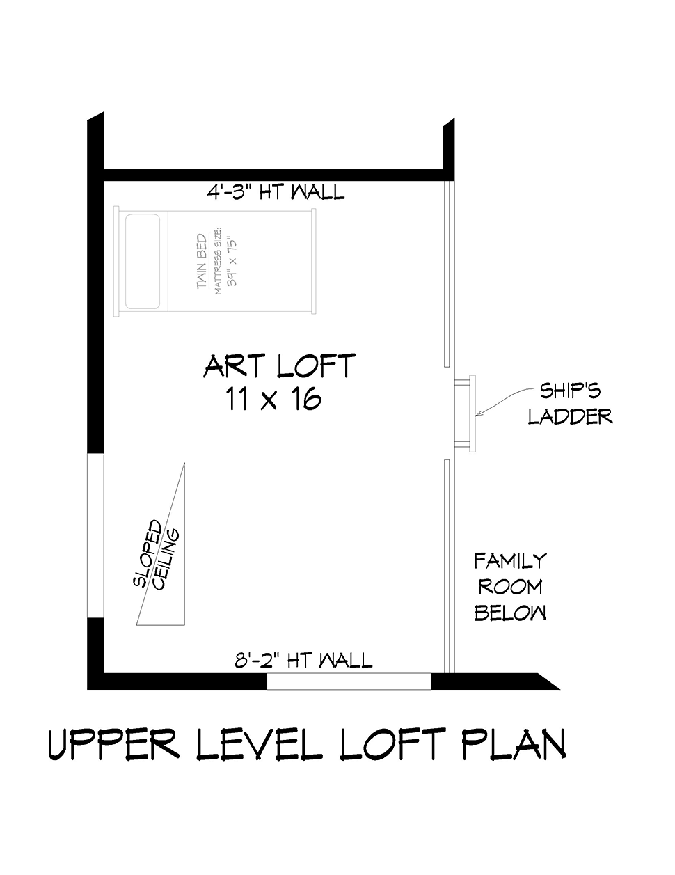 Contemporary, Modern Garage-Living Plan 40838 with 3 Beds, 2 Baths, 2 Car Garage Level Three